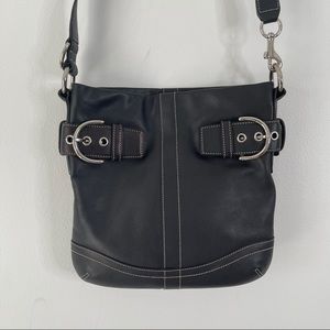 Coach 1452 Soho Convertible Slim Crossbody Black